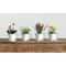 Hello Honey® Faux Flowers in Ceramic Pitcher Set, 4ct.